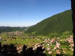 Village below Castelbrando