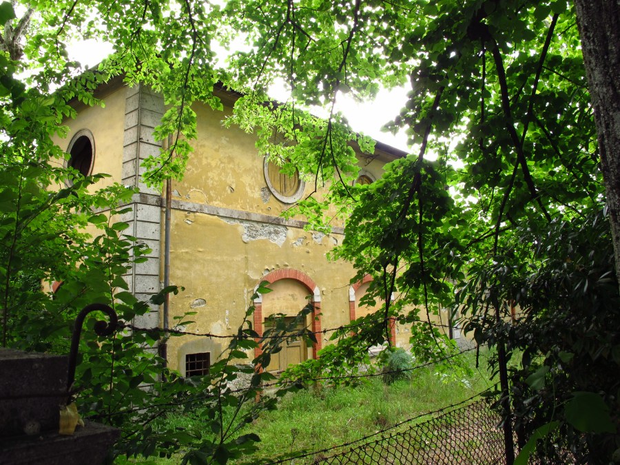 Derelict building in Montecatini
