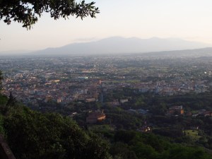 Montecatini Terme from Montecatini Alto