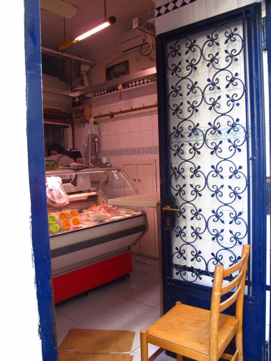 Cutest butcher's door ever