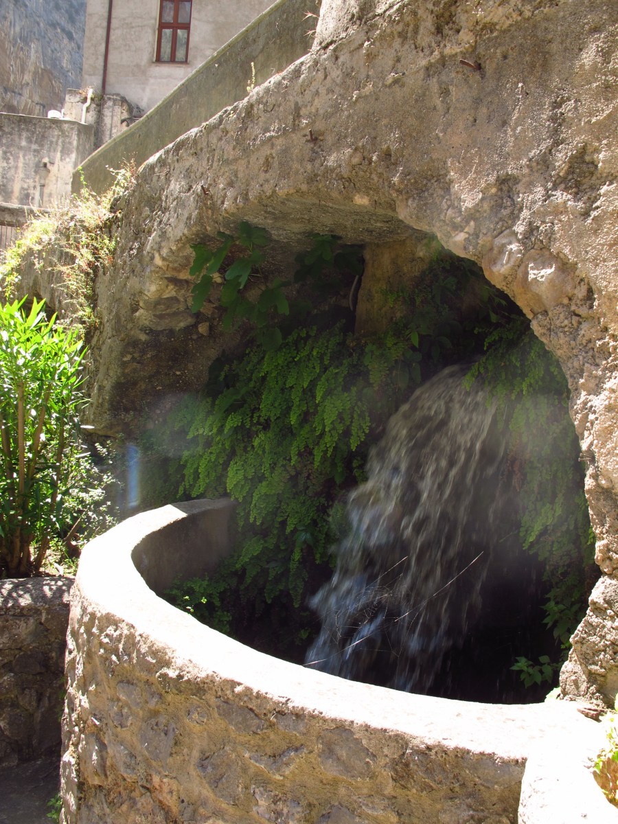 Water power at the Paper Museum,Amalfi Italy