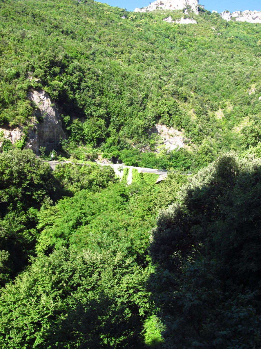 There is a road there - somewhere