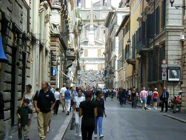 via Condotti, Rome