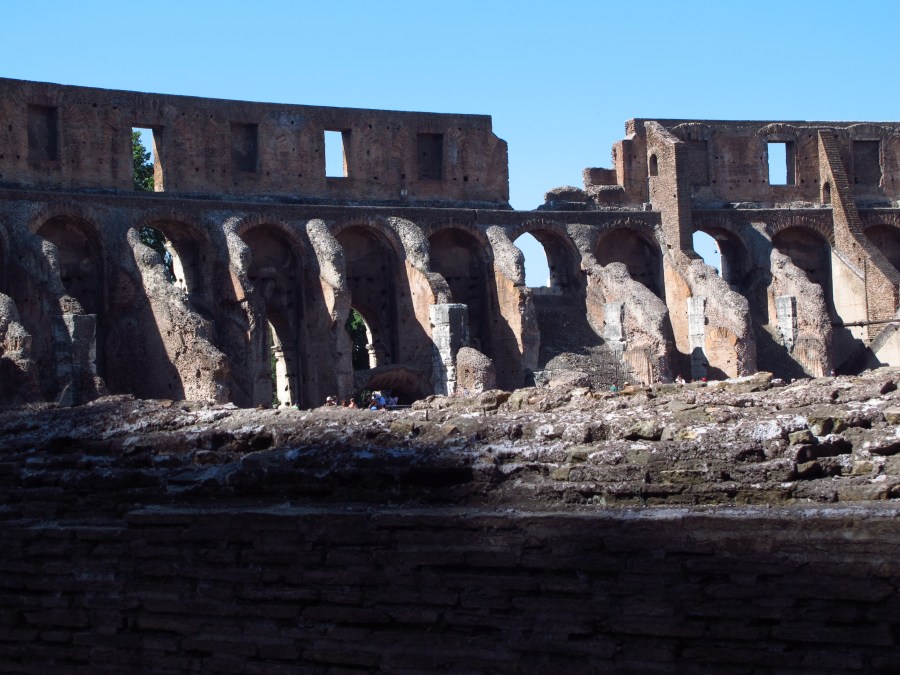 Inside the Colosseum, Rome