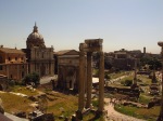 Roman Forum from the Tabularium, Rome, Italy