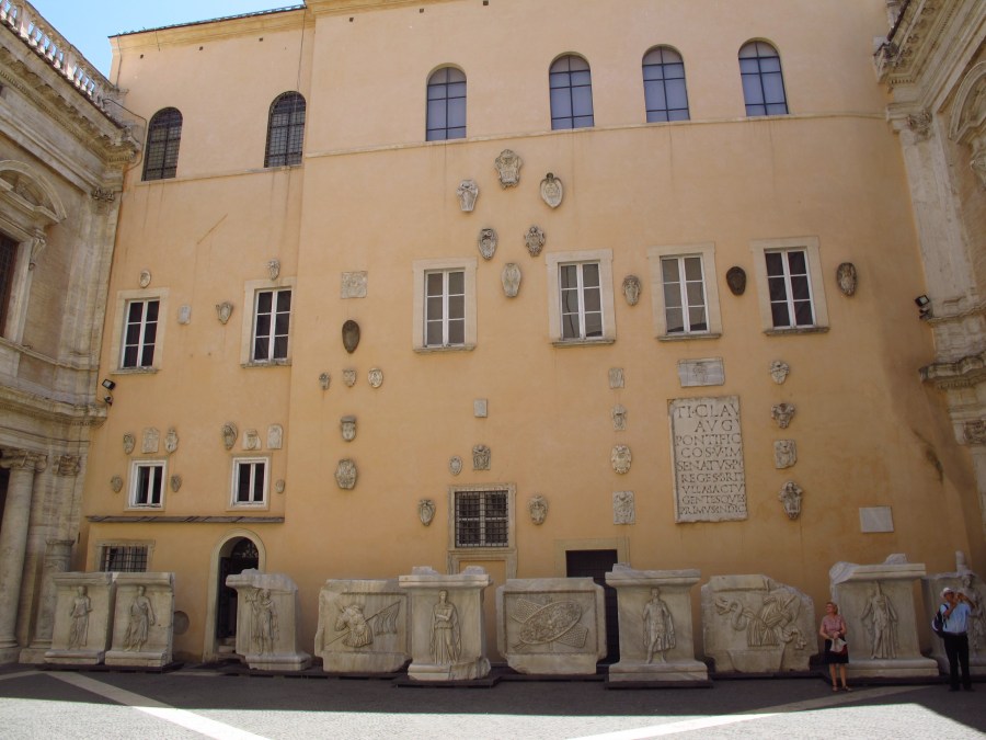 Courtyard wall, Musei Capitolini, Rome