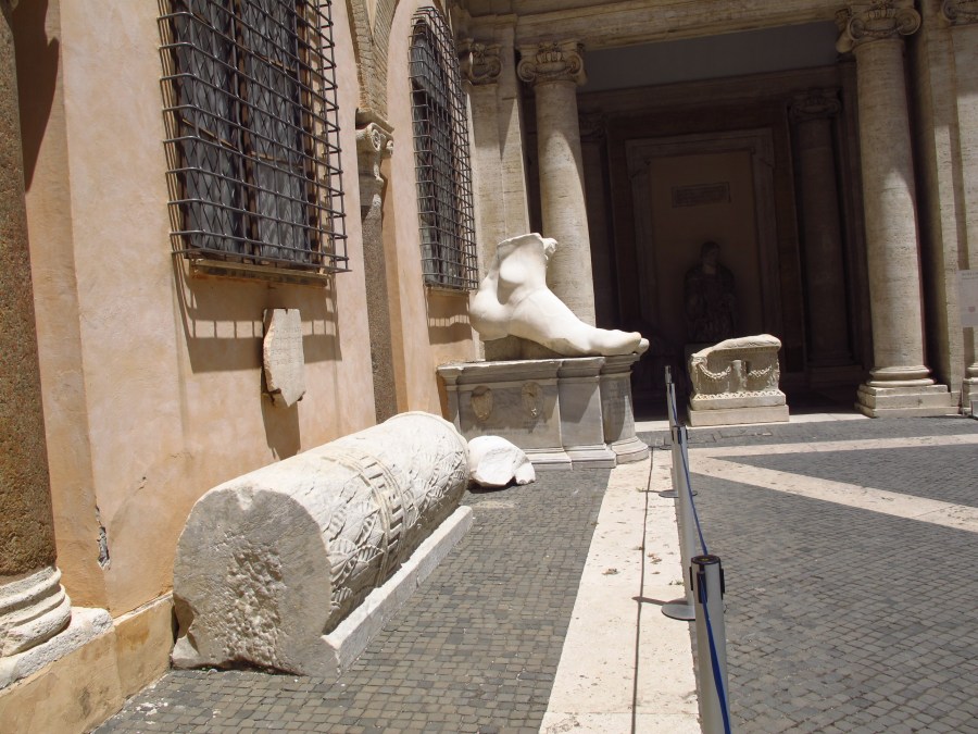 Courtyard, Musei Capitolini