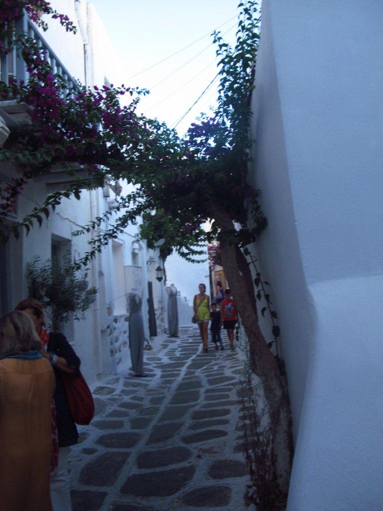 Laneways of Naoussa, Paros, Greece