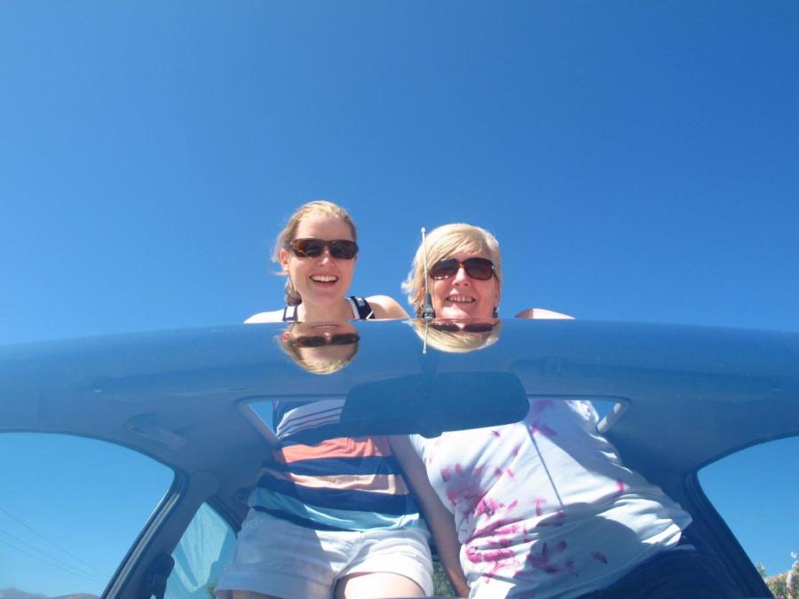 Trying to do an open-top photoshoot Paros