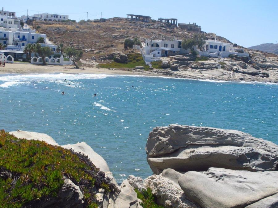 Swimming beach at Naoussa