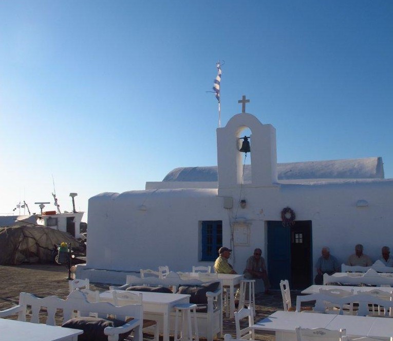 Secret men's business??? Naoussa, Paros