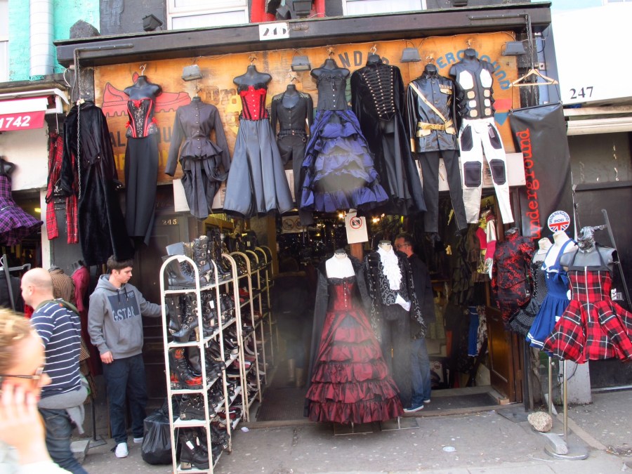 Off-beat, different, grungy and very cool. Camden Markets, London