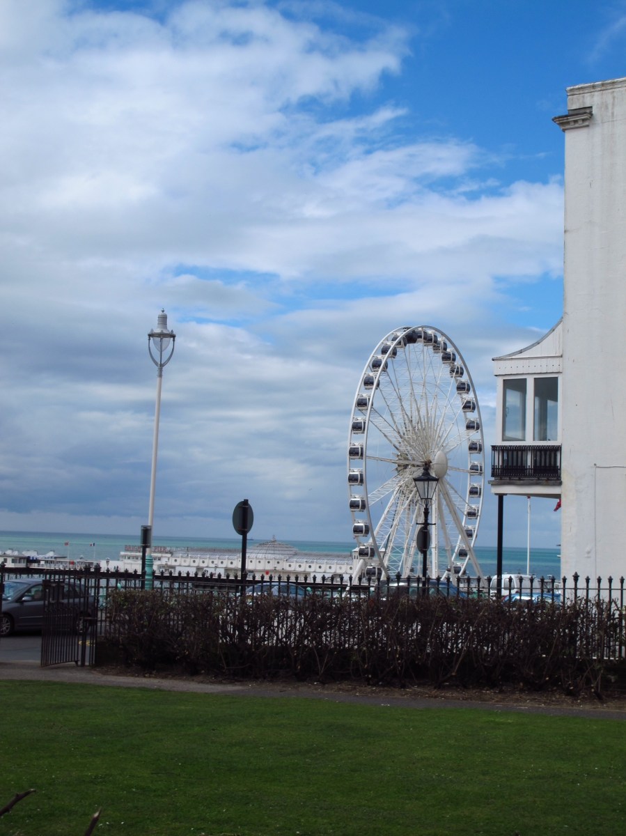 View from Ainsley House, Brighton, England