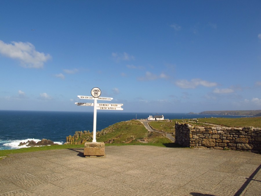 The famous sign at Lands End
