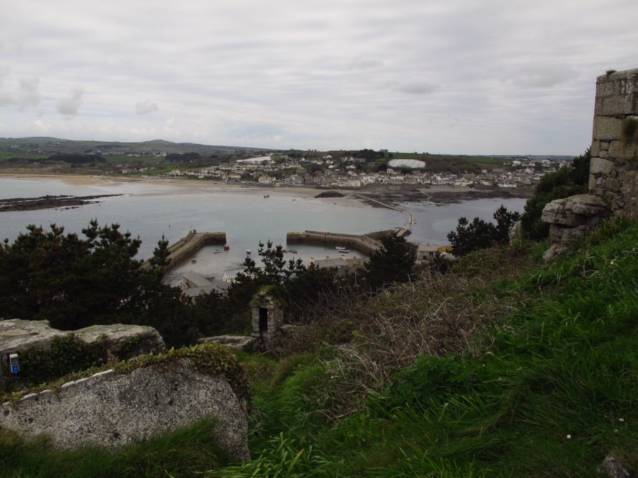 Looking back to Marazion from St. Michaels Mount