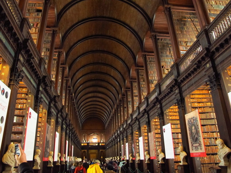 The Long Room at the Old Library, Dublin
