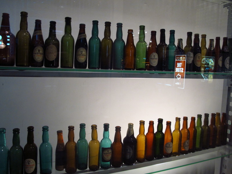 Bottle display at the Storehouse