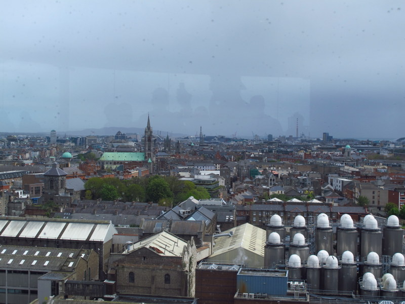 The 7th floor bar at the Guinness Storehouse, Dublin