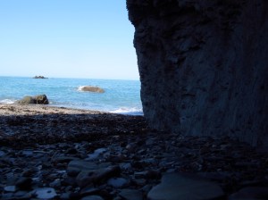 One of Tunnel Beaches, Ilfracombe