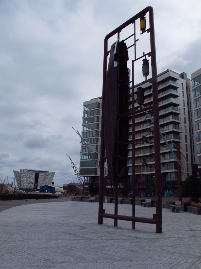 The Titanic Quarter - revitalizing the old dock area