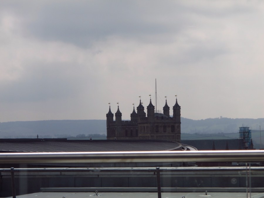 Spires of Exeter Cathederal