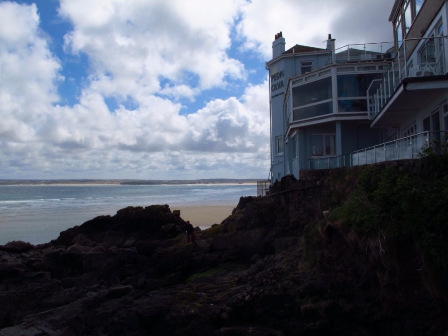 Living on the edge, St. Ives, England