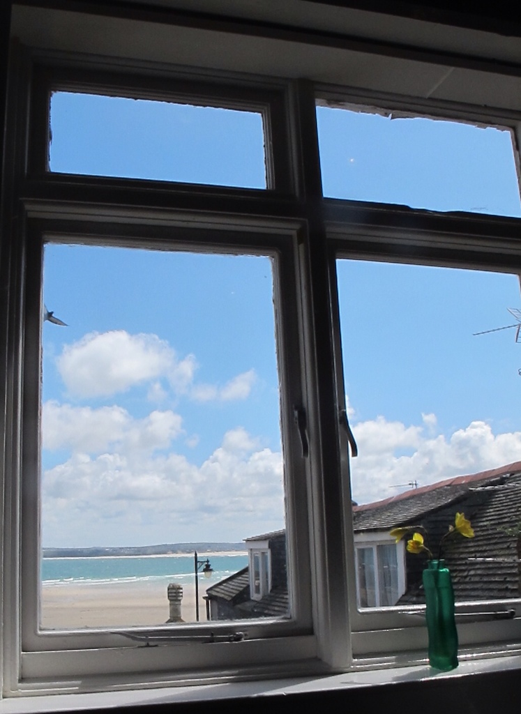 from Seaview Cafe at St. Ives, England