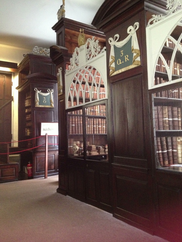 Reading cage in Marsh's Library, Dublin
