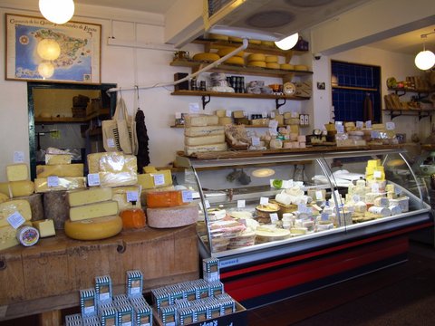 Cheese shop in Galway, Ireland