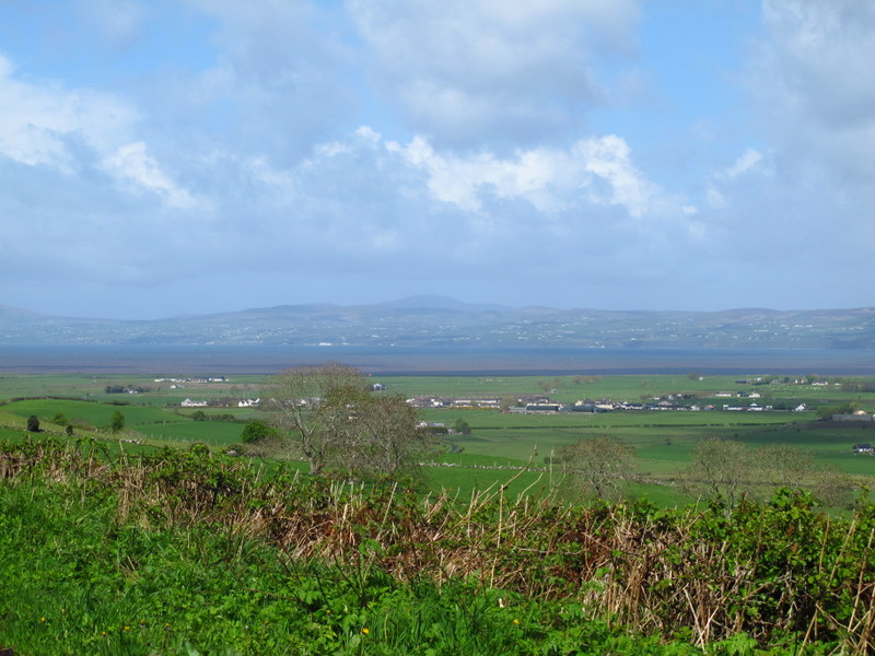 View on the way to Giants Causeway, Northern Ireland