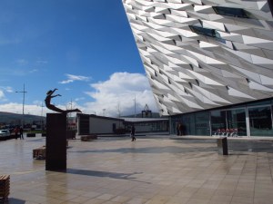 Entrance to the Titanic Centre, Belfast