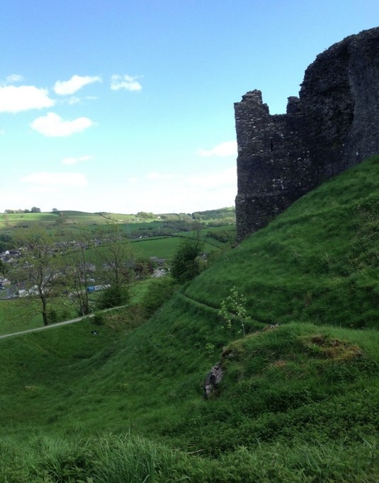 The town from Kendal Castle