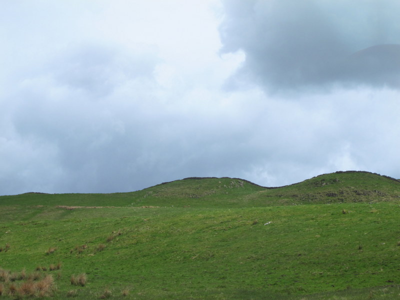 The hills made good lookout points