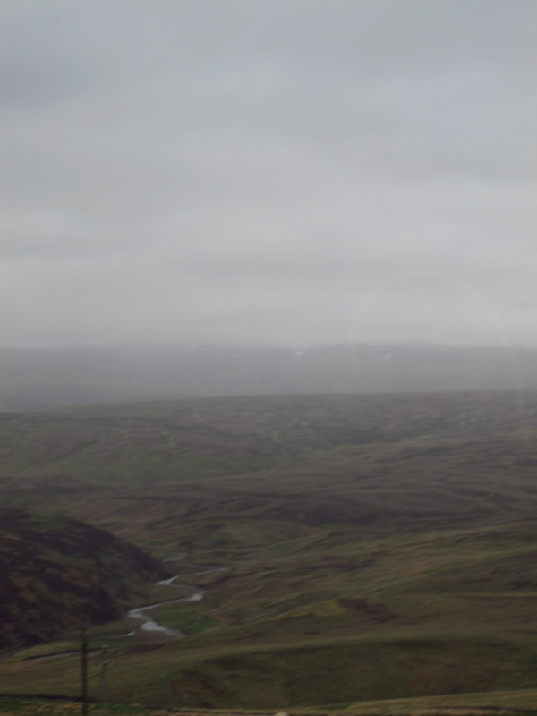 Coming in to rain hear the Scottish border