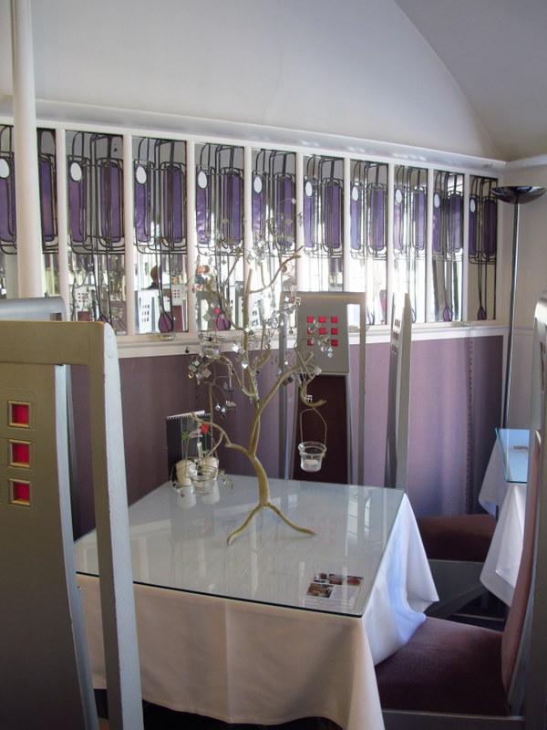 The deluxe room at Willow Tea Rooms, Glasgow