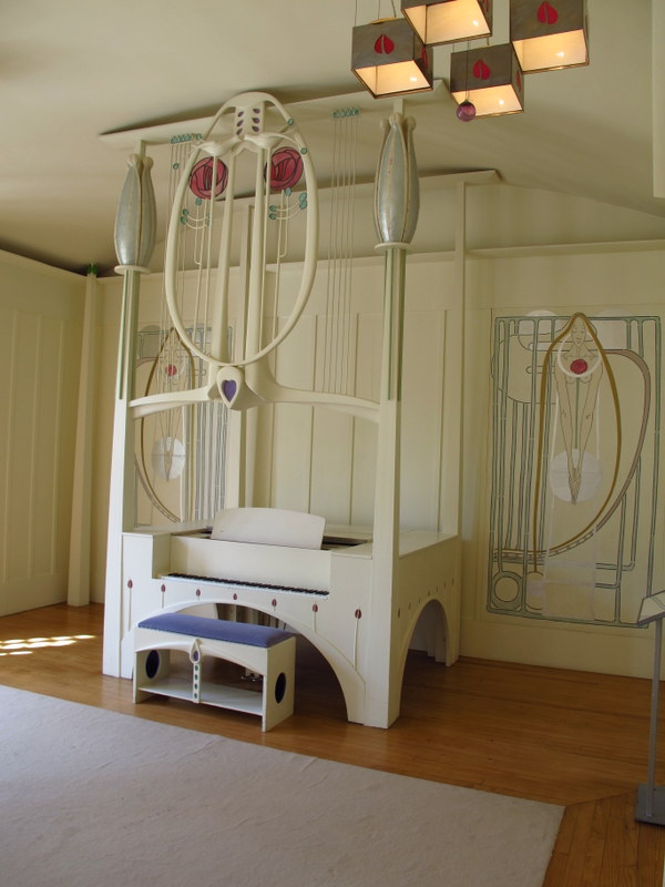 Piano in House for an Art Lover, Glasgow