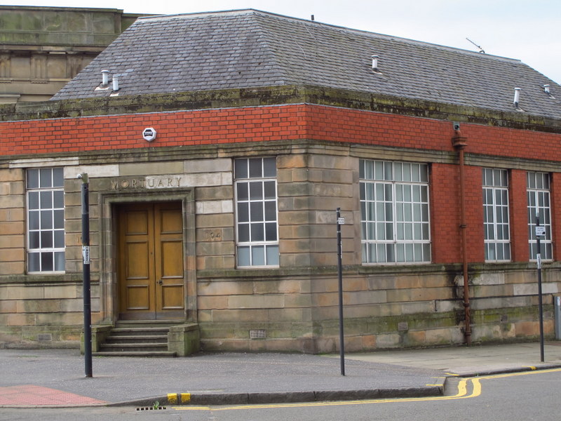 Old Mortruary, Glasgow - often used in movies, apparently!