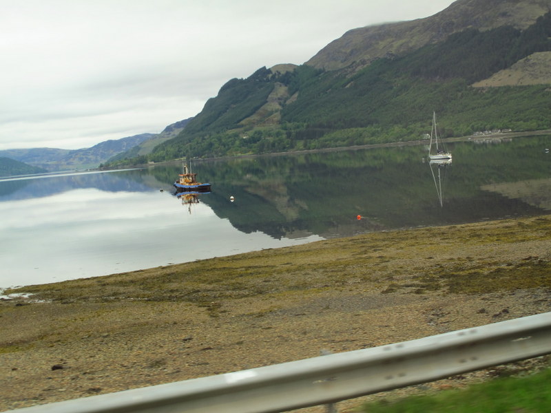 On the way to Edinbrgh, Scotland