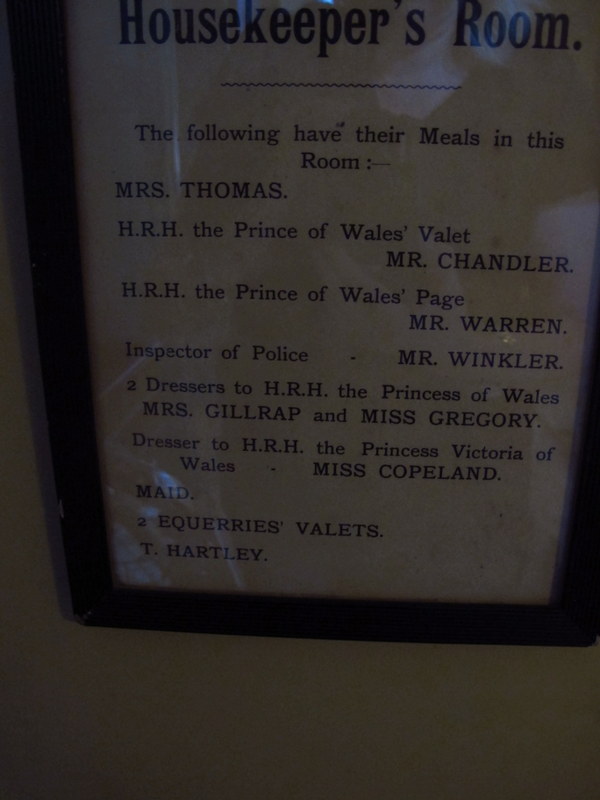 I could have a long lost rellie who was a valet to the Prince of Wales