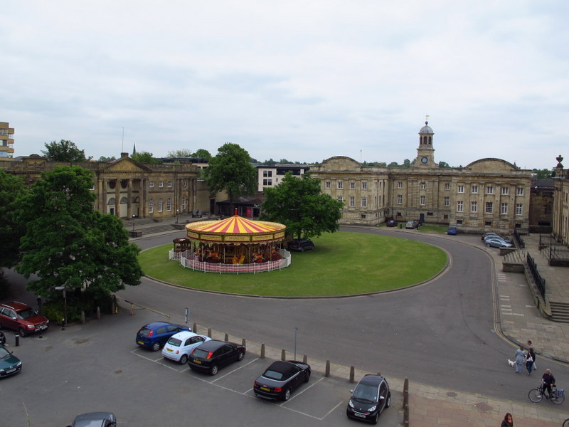 Carousel from Clifford's Tower, York