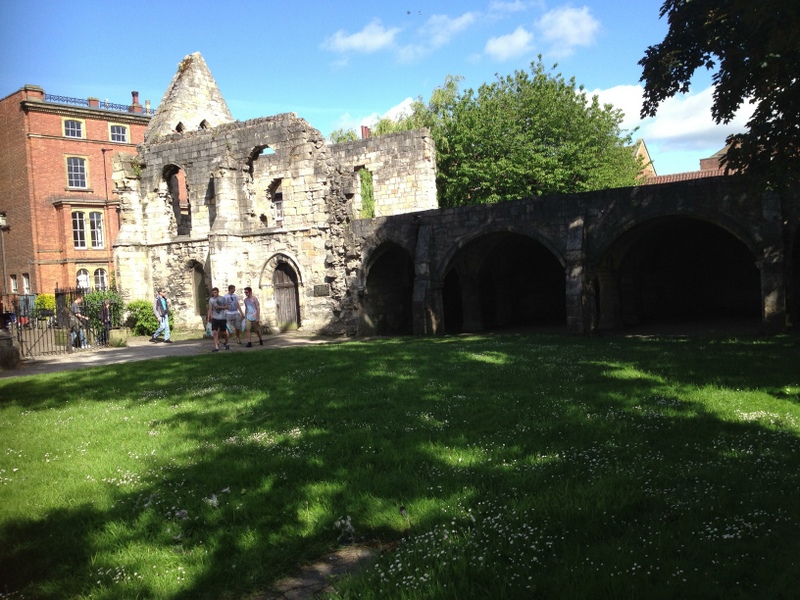 Ruins in the Botanical Gardens, York