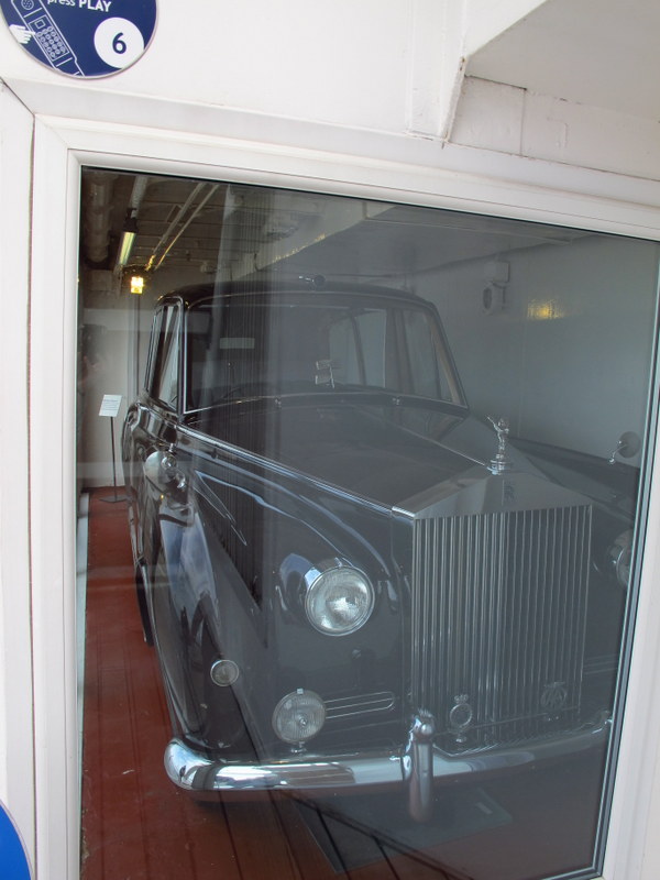 Rolls Royce on board the Britannia