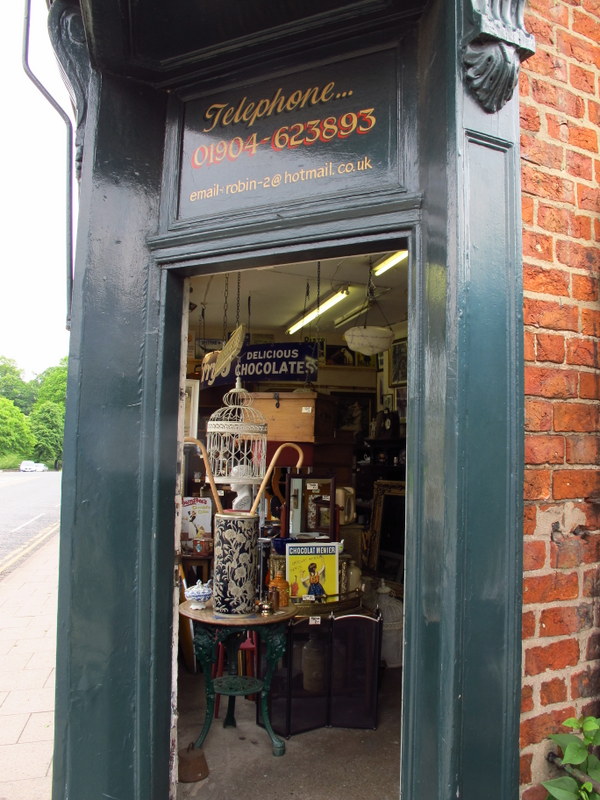 Second hand shop in my 'hood, York
