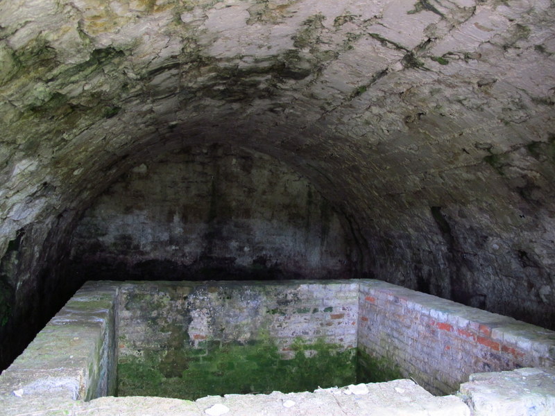 Part of the ruins of St Mary's Chapel, Scarborough Castle