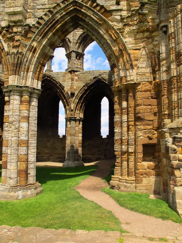 And not so creepy, Whitby Abbey
