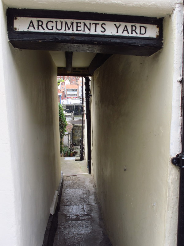 Arguments Yard, Whitby, England