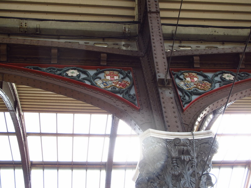 Fancy detailing for a train station