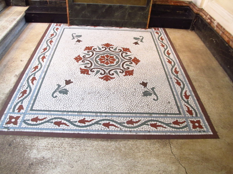 Tiling in Birmingham museum