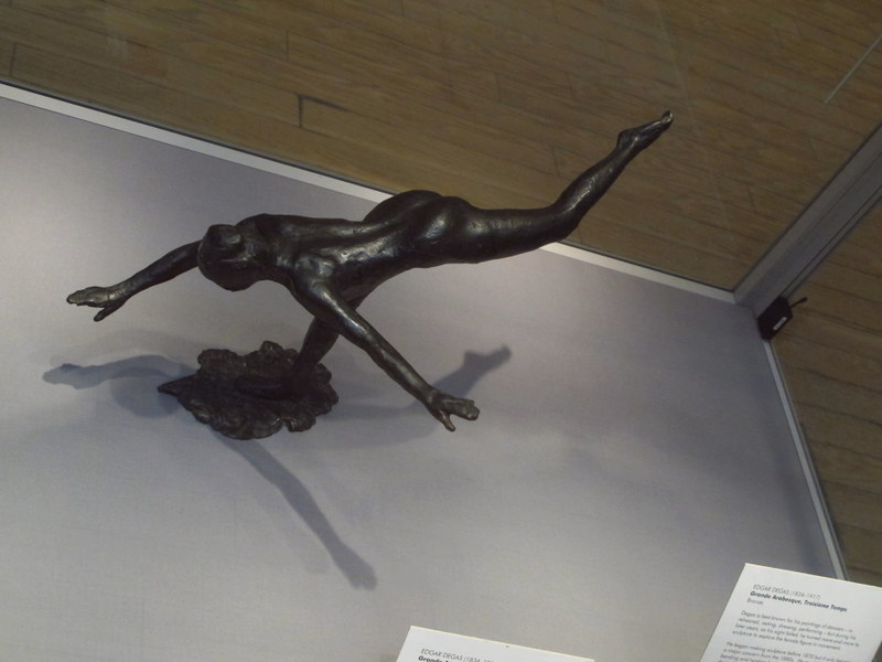 One of Degas' ballerinas