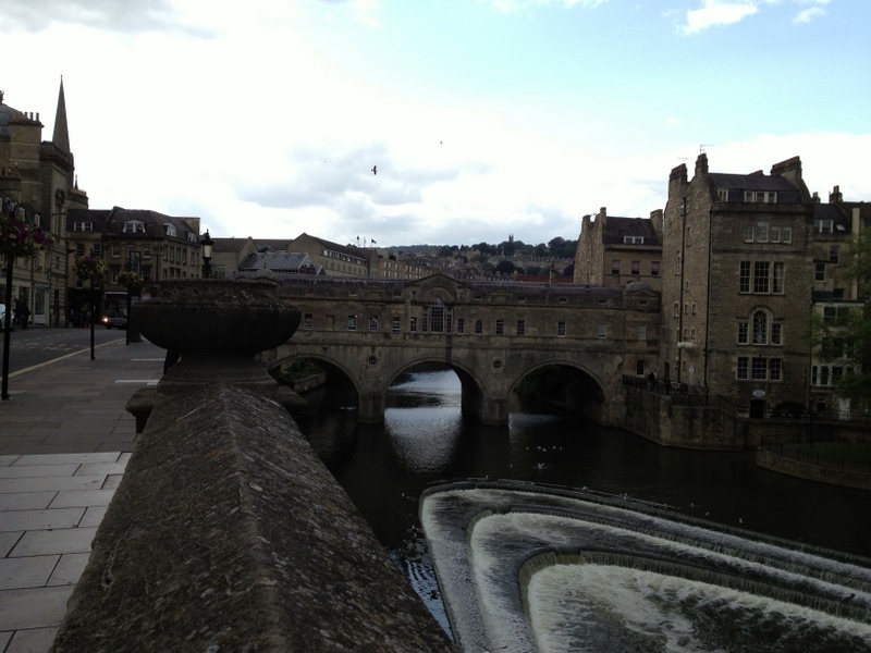 Love the shape of the weir